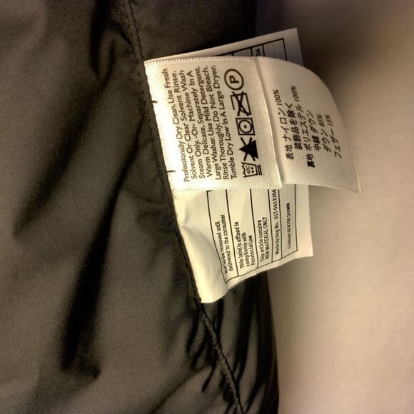 EB700 Eddie Bauer Puffer Vest Men L Tall Gray Goose Down Jacket - Picture 4 of 16